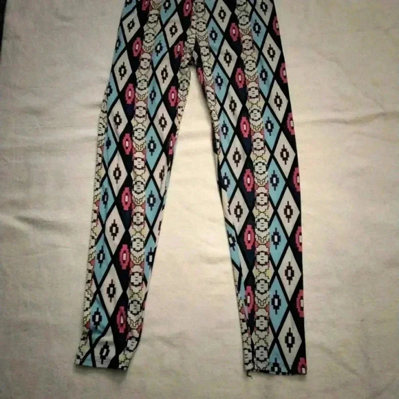 Fancy Fans Leggings S NWT - Picture 2 of 3